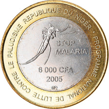 Moneta, Niger, IDAO, 6000 CFA, 2003, Lutte contre le paludisme, SPL