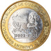 Moneta, Costa d’Avorio, 6000 CFA, 2003, Président Laurent Gbagbo, SPL
