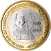 Coin, Cameroon, 6000 CFA, 2003, Président Paul Biya, MS(63), Bi-Metallic