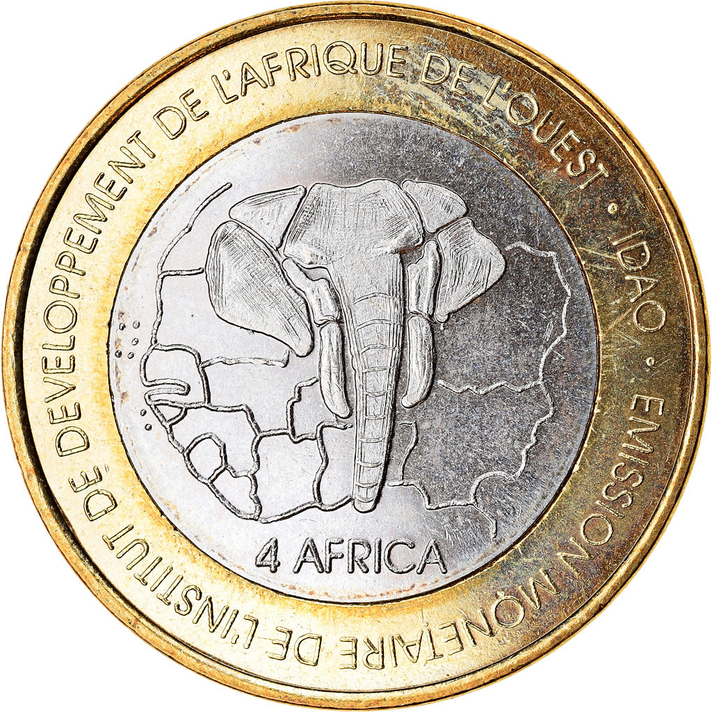 Coin, Benin, IDAO, 6000 CFA, 2005, Jeux Olympiques de Pékin, MS(63)