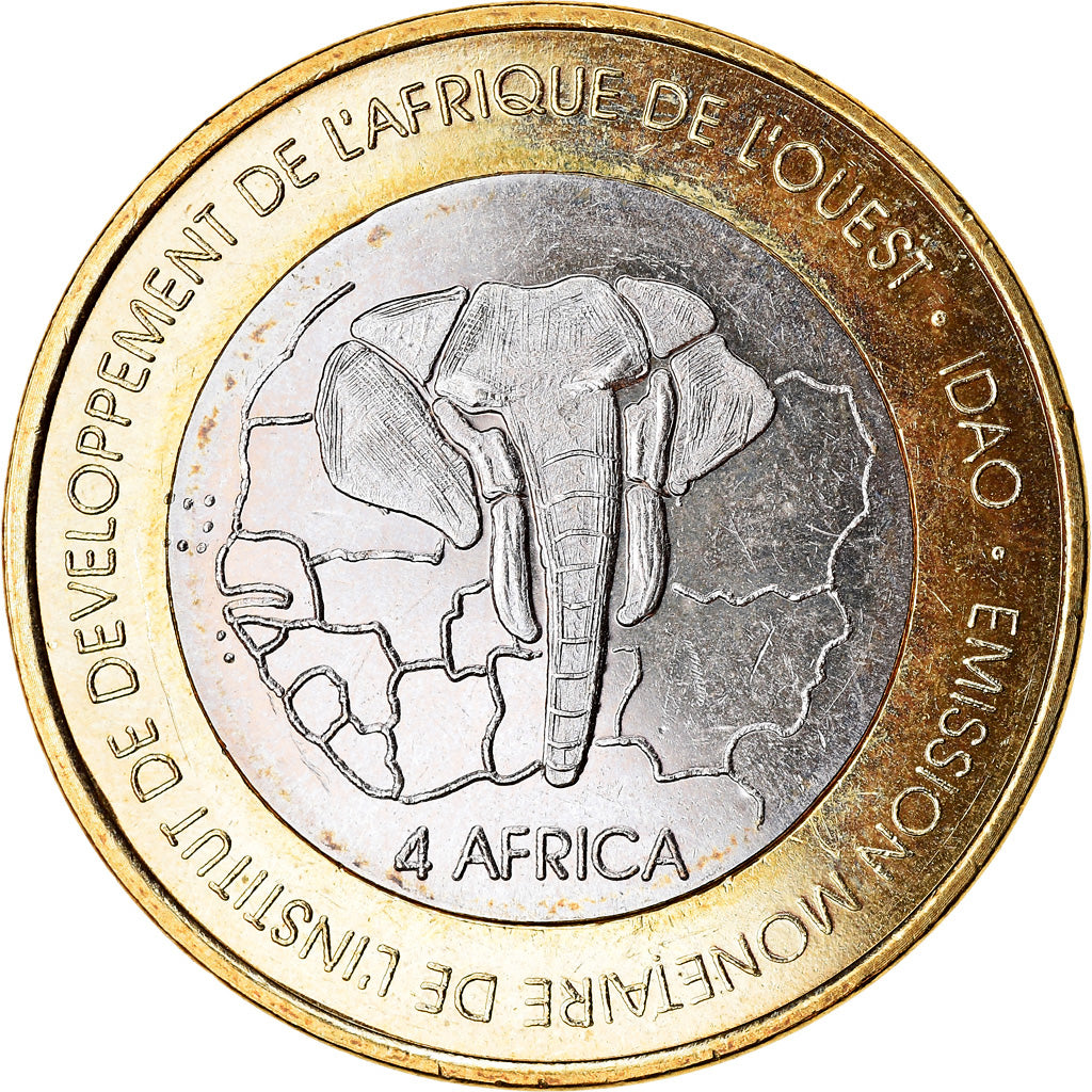 Coin, Benin, IDAO, 6000 CFA, 2005, Jeux Olympiques de Pékin, MS(63)