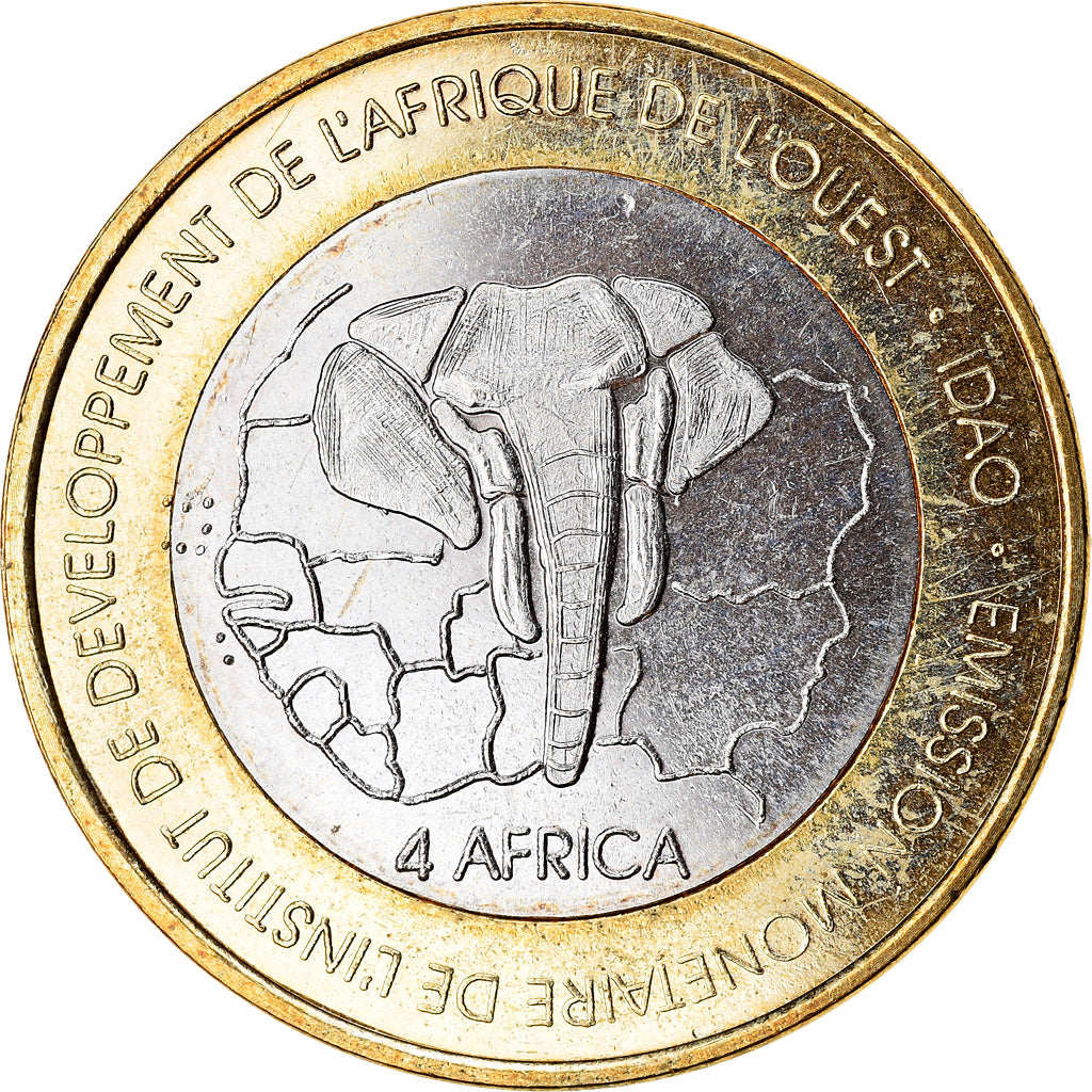 Coin, Benin, IDAO, 6000 CFA, 2005, Jeux Olympiques de Pékin, MS(63)