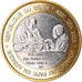 Coin, Benin, IDAO, 6000 CFA, 2005, Pape Jean Paul II, MS(63), Bi-Metallic