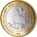 Moneda, Togo, IDAO, 6000 CFA, 2003, Femme Guin, SC, Bimetálico
