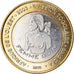 Moneda, Togo, IDAO, 6000 CFA, 2003, Femme Guin, SC, Bimetálico