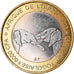 Münze, Togo, IDAO, 6000 CFA, 2003, Eléphant, UNZ, Bi-Metallic