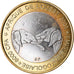 Münze, Togo, IDAO, 6000 CFA, 2003, Eléphant, UNZ, Bi-Metallic