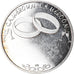 Coin, Cameroon, 7500 CFA-5 Africa, 2006, Paris, Alliances, MS(63), Silver Plated