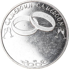Coin, Cameroon, 7500 CFA-5 Africa, 2006, Paris, Alliances, MS(63), Silver Plated