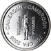 Moeda, Camarões, 750 CFA - 1/2 Africa, 2005, Paris, Pygmées, MS(63), Níquel