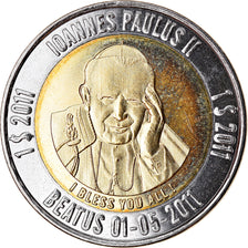 Monnaie, Micronesia, Dollar, 2011, Béatification de Jean Paul II, SPL