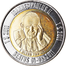 Moneta, Micronesia, Dollar, 2011, Béatification de Jean Paul II, MS(63)