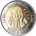 Moneta, Micronesia, Dollar, 2011, Béatification de Jean Paul II - Etoiles