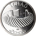 Coin, Chad, 1500 CFA - 1 Africa, 2005, Paris, Bracelet, MS(63), Nickel plated