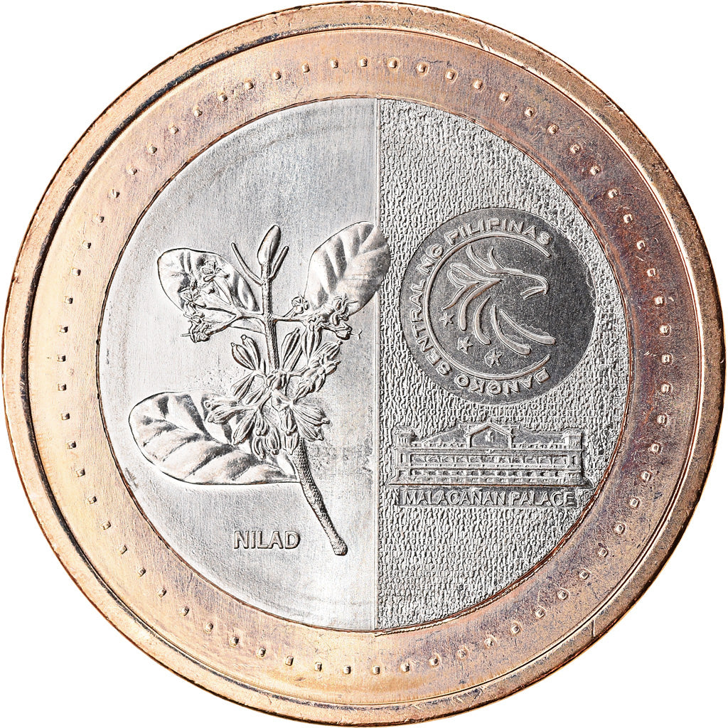 Coin, Philippines, 20 Piso, 2019, Banque centrale, MS(63), Bi-Metallic