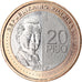 Moneta, Filippine, 20 Piso, 2019, Banque centrale, SPL, Bi-metallico