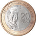Moneta, Filippine, 20 Piso, 2019, Banque centrale, SPL, Bi-metallico