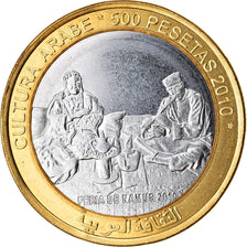 Coin, SAHARAWI ARAB DEMOCRATIC REPUBLIC, 500 Pesetas, 2010, Culture arabe