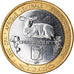 Coin, Chad, 4500 CFA Francs-3 Africa, 2005, Africa, Croissance, MS(63)