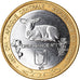 Coin, Chad, 4500 CFA Francs-3 Africa, 2005, Africa, Croissance, MS(63)