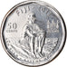Coin, Fiji, 50 Cents, 2017, Rugby à 7, MS(63), Nickel plated steel