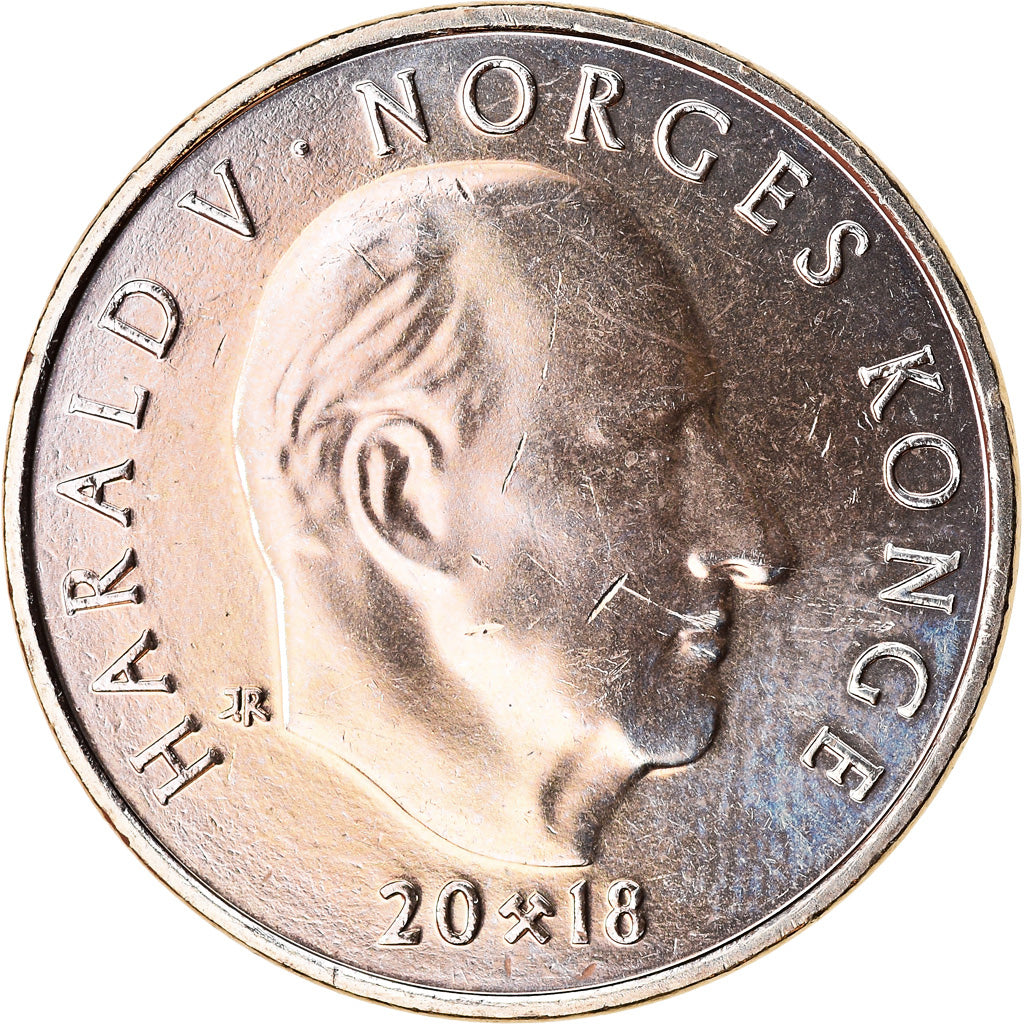 Monnaie, Norvège, 20 Kroner, 2018, Association Trekking, SPL, Nickel-brass