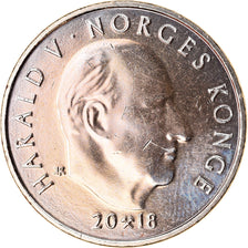 Münze, Norwegen, 20 Kroner, 2018, Association Trekking, UNZ, Nickel-brass