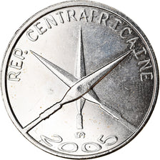 Central African Republic, 1500 CFA Francs-1 Africa, 2005, Nickel Plated Iron