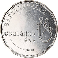 Coin, Hungary, 50 Forint, 2018, Budapest, Année de la famille, MS(63)
