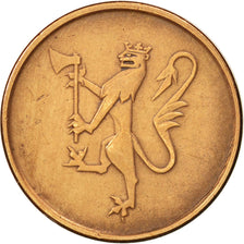 Norway, Olav V, 5 Öre, 1974, EF(40-45), Bronze, KM:415
