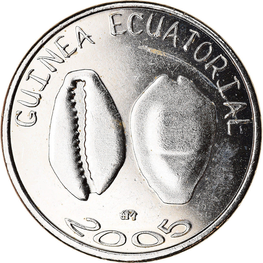 Coin, Equatorial Guinea, 1500 CFA Francs-1 Africa, 2005, Coquillages, MS(63)