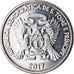 Coin, SAINT THOMAS & PRINCE ISLAND, Dobra, 2017, MS(63), Nickel plated steel