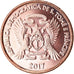 Moneda, Santo Tomé y la Isla de Príncipe, 20 Centimos, 2017, SC, Cobre chapado