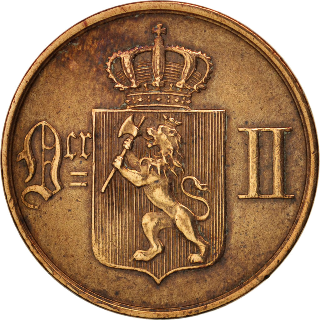 Norvège, Ore, 1902, TTB+, Bronze, KM:352