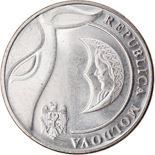 Münze, Moldova, Leu, 2018, UNZ, Nickel plated steel