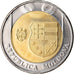 Coin, Moldova, 10 Lei, 2018, MS(63), Bi-Metallic