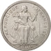 New Caledonia, Franc, 1971, Paris, EF(40-45), Aluminum, KM:8