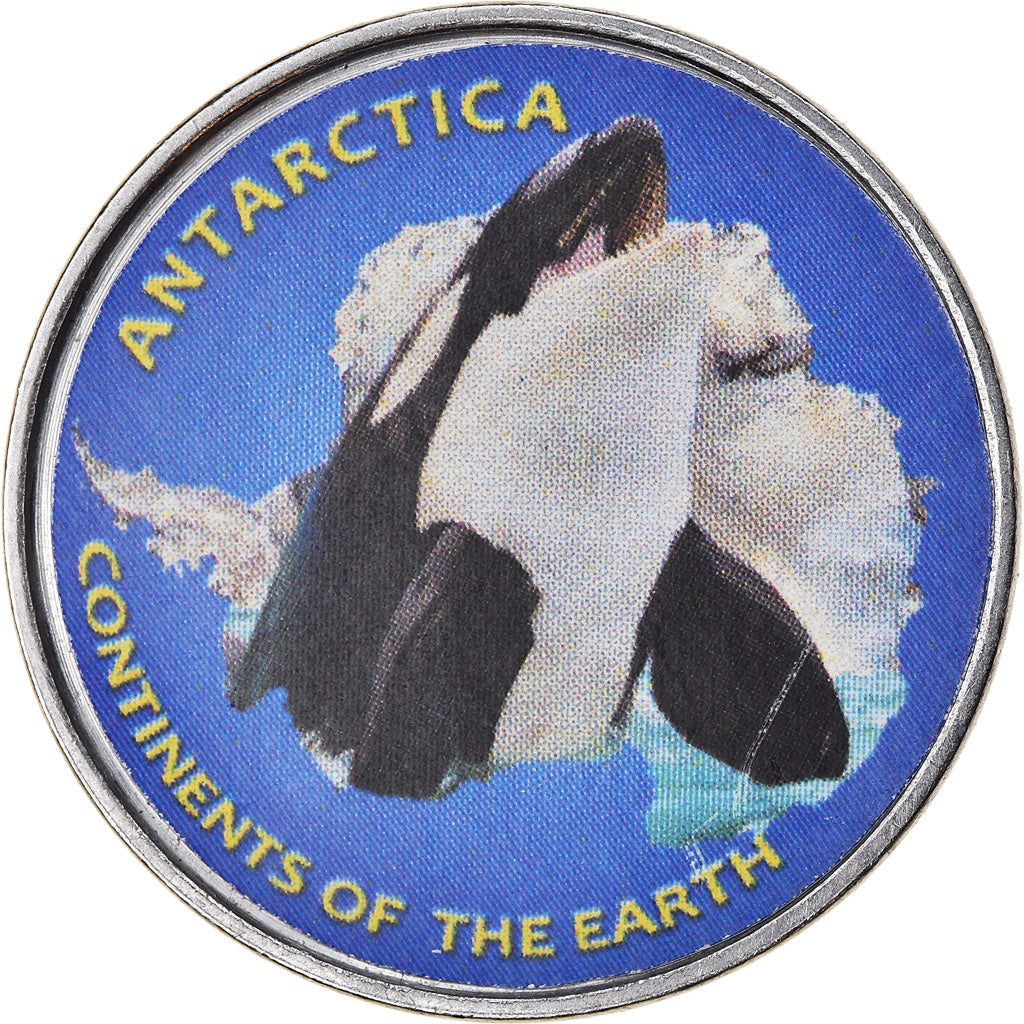 Coin, Azad Jammu and Kashmir, Rupee, 2020, Continents - Antarctique, MS(63)