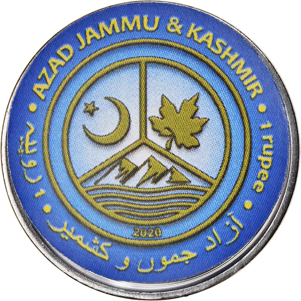 Coin, Azad Jammu and Kashmir, Rupee, 2020, Continents - Australie, MS(63)