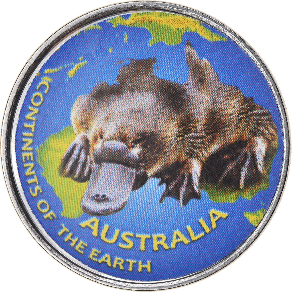 Coin, Azad Jammu and Kashmir, Rupee, 2020, Continents - Australie, MS(63)