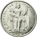Coin, New Caledonia, Franc, 1991, Paris, AU(50-53), Aluminum, KM:10