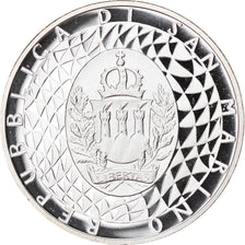 Coin, San Marino, 1000 Lire, 1990, Rome, Proof, MS(65-70), Silver, KM:247