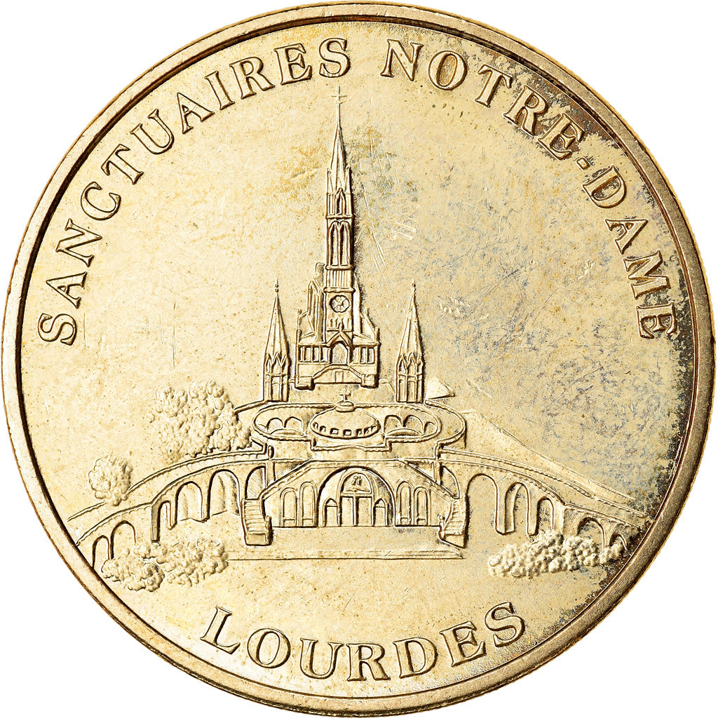 France, Token, Touristic token, Lourdes - Sanctuaires Notre Dame, 1999, MDP