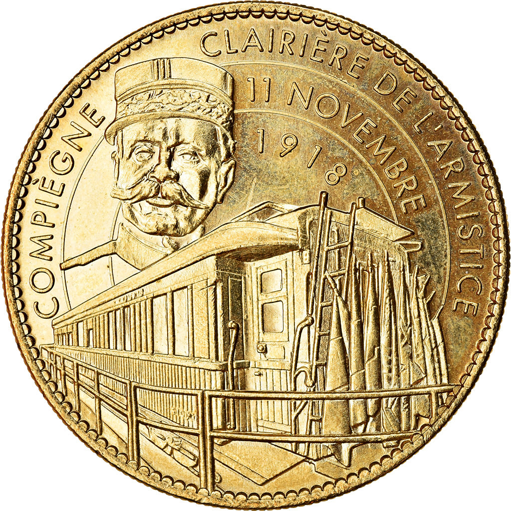 Francia, Token, Touristic token, Compiègne, Clairière de l'Armistice, 2008