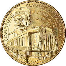 Francia, Token, Touristic token, Compiègne, Clairière de l'Armistice, 2008