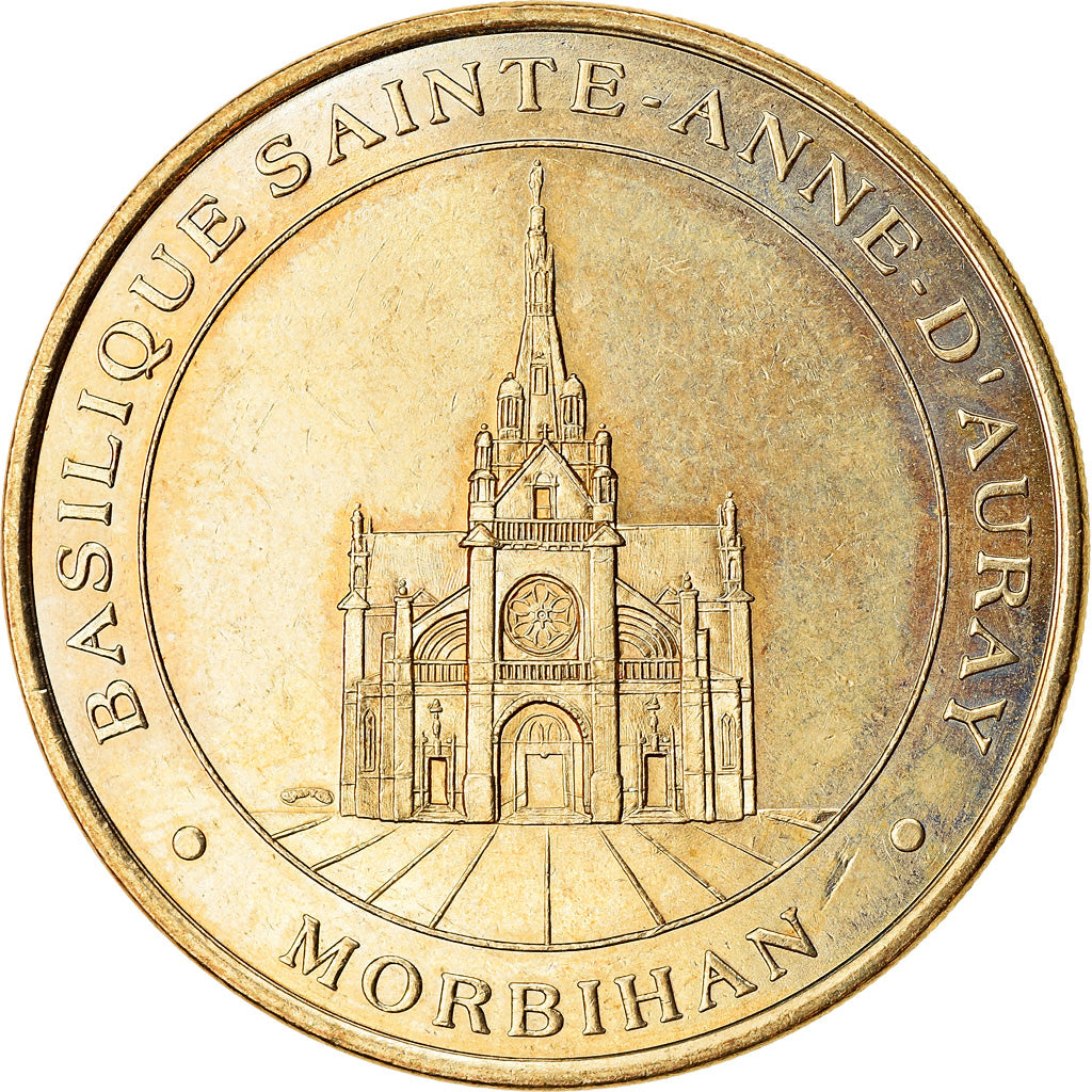 Frankreich, Token, Touristic token, Auray - Basilique, 1998, MDP, SS