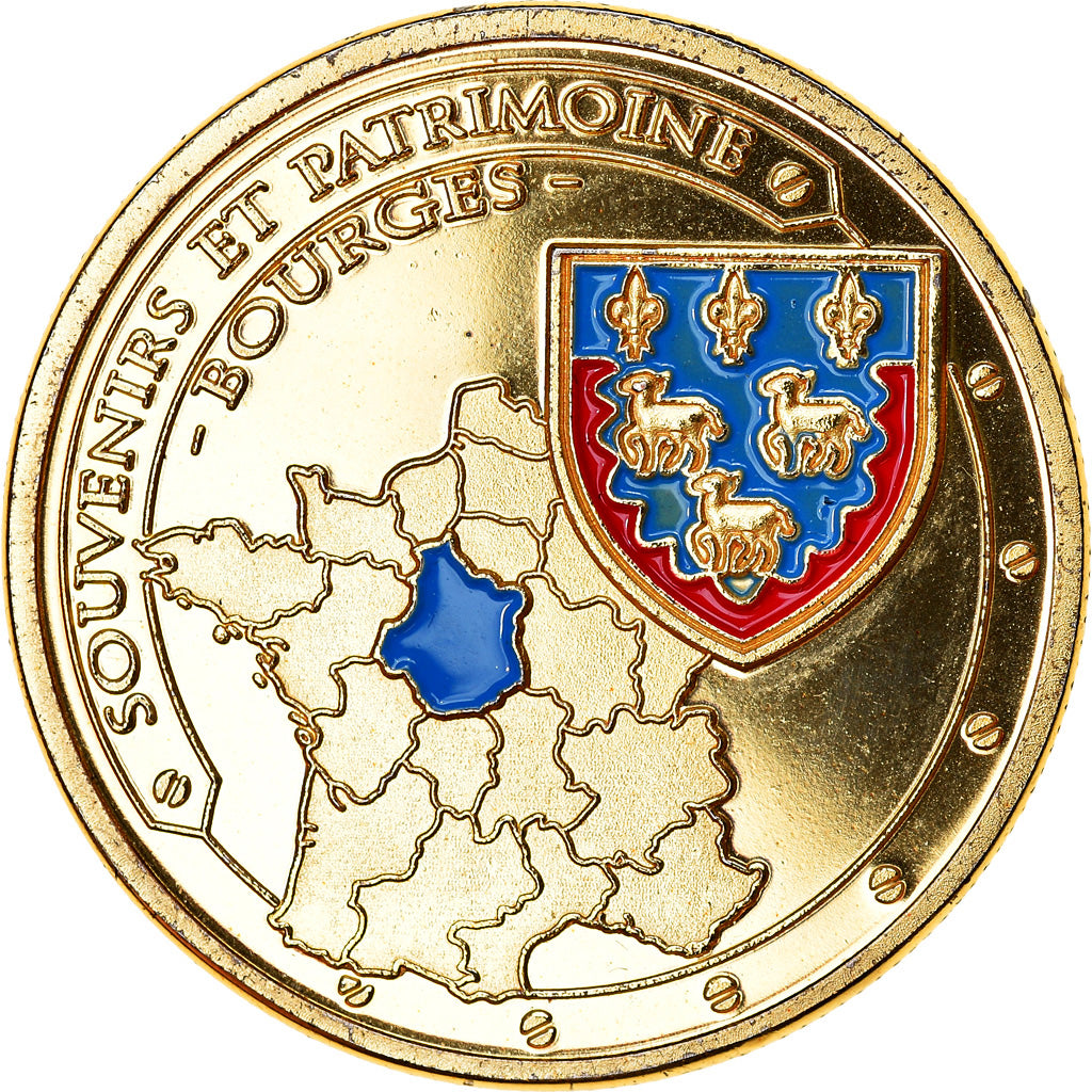 France, Token, Touristic token, 18/ Cathédrale Saint-Etienne - Bourges