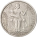 New Caledonia, 2 Francs, 1971, Paris, EF(40-45), Aluminum, KM:9