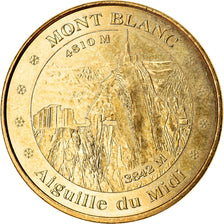 France, Token, Touristic token, Chamonix - Mont Blanc - Aiguille du midi -