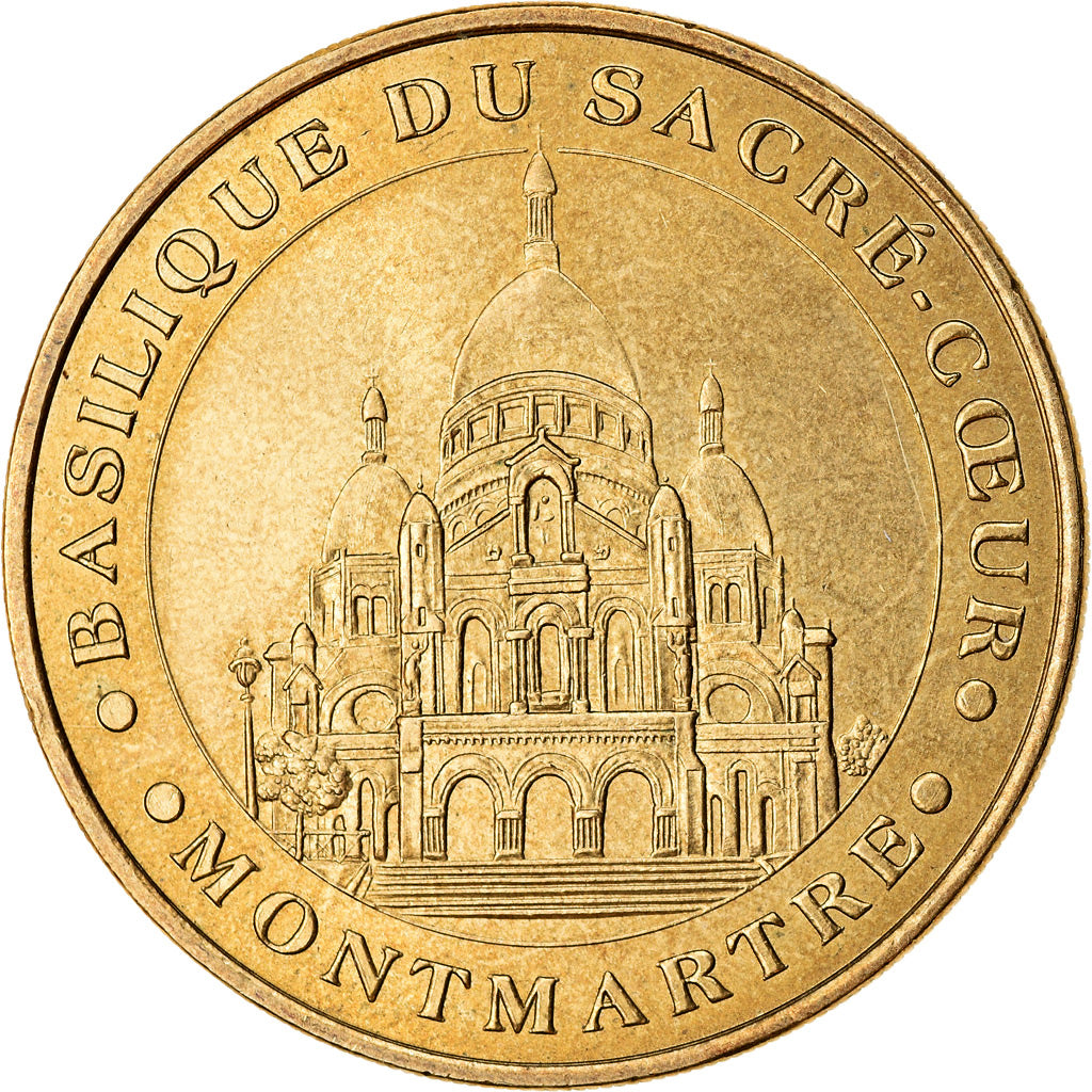 Frankrijk, Token, Toeristisch fiche, Paris - Sacré Coeur n°1, 2000, MDP, ZF